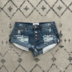 One Teaspoon Bandits Denim Short